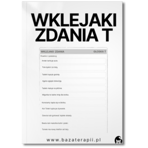 Wklejaki zdania T 1